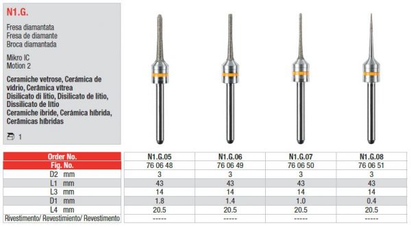CUTTERS/FRESE - CAD CAM - EDENTA - immagine 4