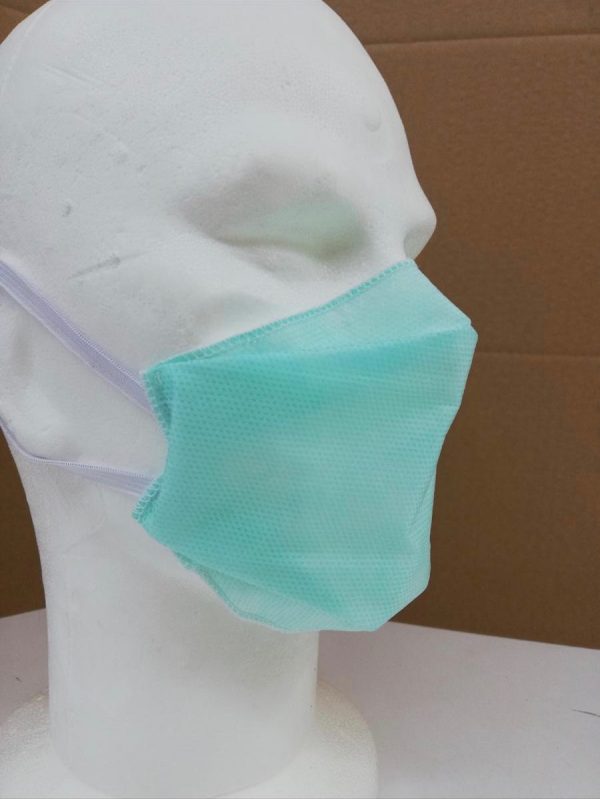 mascherine chirurgiche con lacci 80gr triplo strato tnt tessuto non tessuto