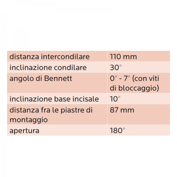 ARTICOLATORE NON-ARCON A VALORI MEDI - ASA 5050 - immagine 2