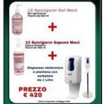 PIANTANA PER DISINFETTANTE GEL E SAPONE MANI